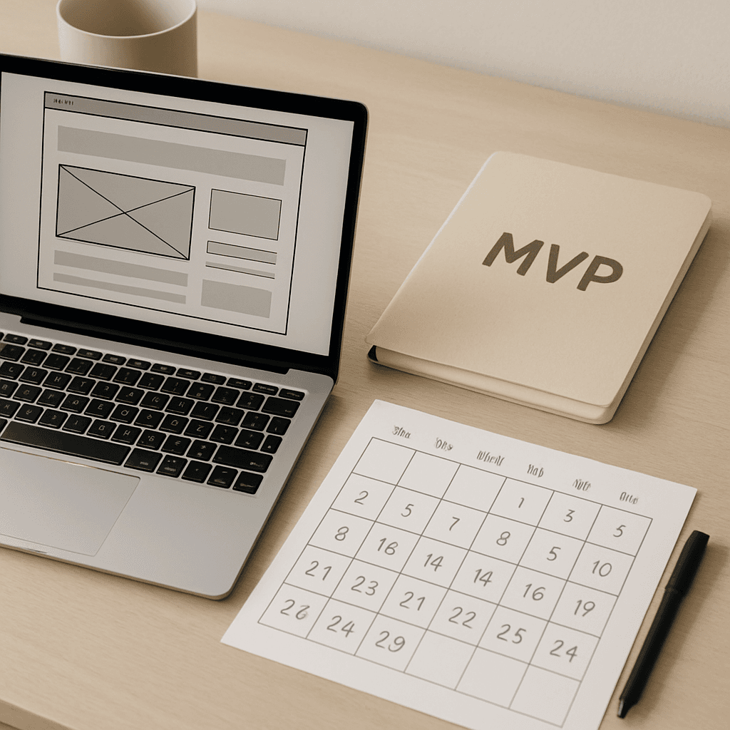 NZ start-up founder planning MVP and website strategy to reduce burnout and improve lead generation